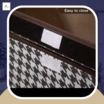 printed clothes organizer with transparent cover