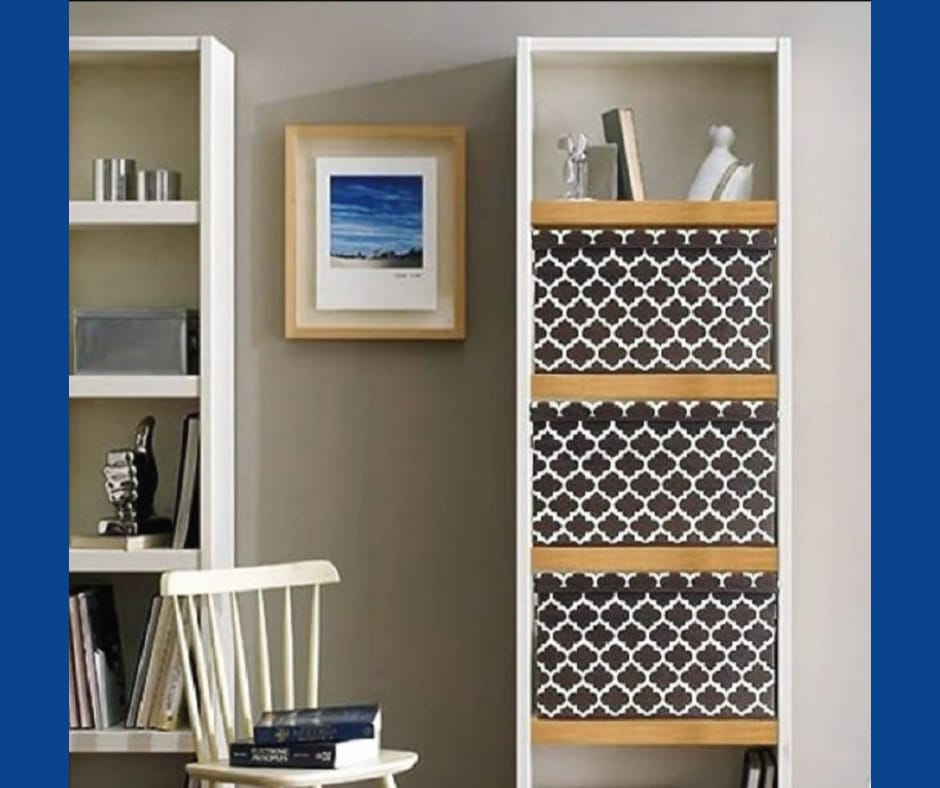 kids toy storage bin – flip top, foldable organizer (printed)